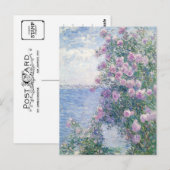 Carte postale Monet Art Vintage (Devant / Derrière)