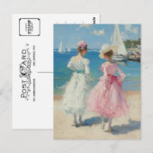 Carte postale Monet Art Vintage (Devant / Derrière)