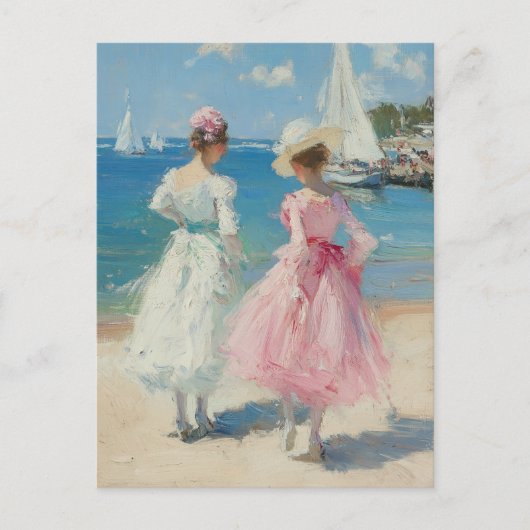 Carte postale Monet Art Vintage (Devant)