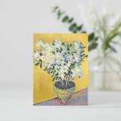 Carte Postale Monet - Azalées blanches dans un pot,  (Debout devant)