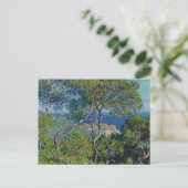 Carte Postale Monet Bordighera Italie Peinture Paysage (Debout devant)