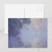 Carte Postale Monet - Branche de la Seine près de Giverny (Devant / Derrière)