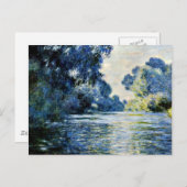 Carte Postale Monet - Bras de Seine à Giverny (Devant / Derrière)