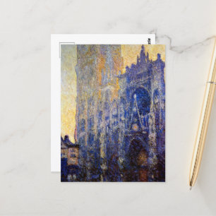 Carte Postale Monet - Cathédrale de Rouen, effet du matin
