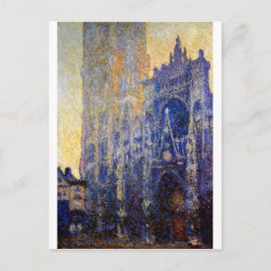 Carte Postale Monet - Cathédrale de Rouen, effet du matin