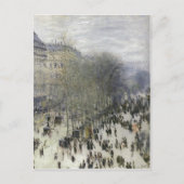 Carte Postale Monet, Claude Boulevard des Capucines 1873 Techniq (Devant)