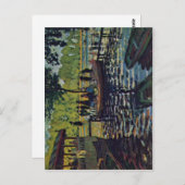 Carte Postale Monet, Claude La Grenouill? re 1869 Technique? l a (Devant / Derrière)