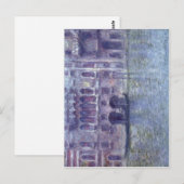 Carte Postale Monet, Claude Palazzo da Mula, Venedig 1908 Techni (Devant / Derrière)