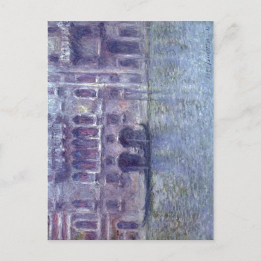 Carte Postale Monet, Claude Palazzo da Mula, Venedig 1908 Techni (Devant)