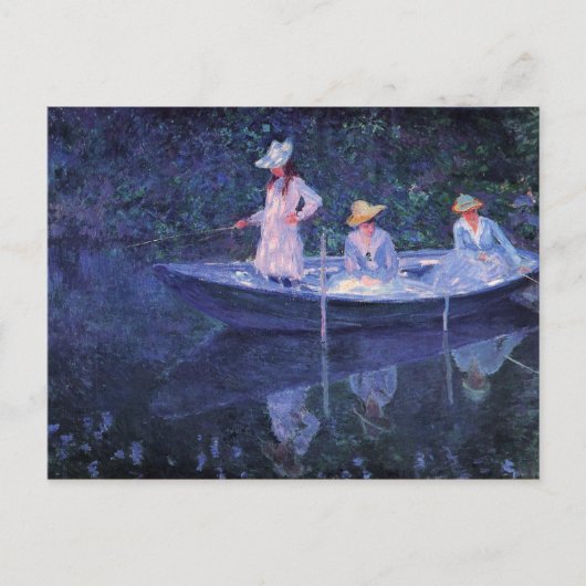 Carte Postale Monet - En Norvegienne (Devant)