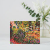 Carte Postale Monet - Etang Lily, Eaux Irises (Debout devant)