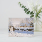 Carte Postale Monet - La Magpie (Debout devant)