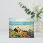 Carte Postale Monet - La Maison des douanes, effet du matin (Debout devant)