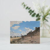 Carte Postale Monet - La plage de Honfleur (Debout devant)