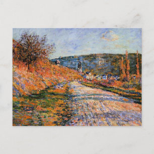 Carte Postale Monet - La Route de Vetheuil