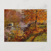 Carte Postale Monet - Le Bateau Studio (Devant)