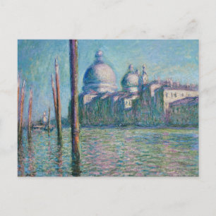 Carte Postale Monet - Le Grand Canal