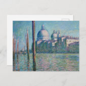 Carte Postale Monet - Le Grand Canal (Devant / Derrière)