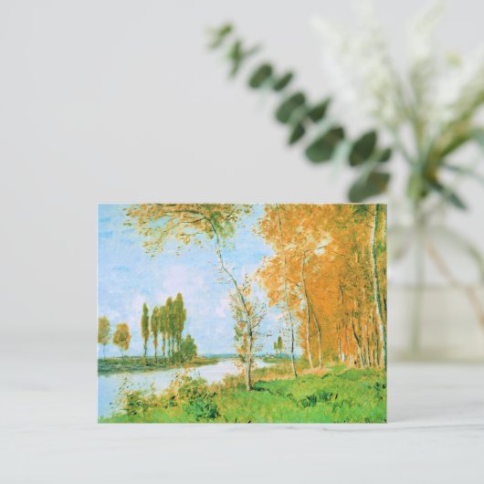 Carte Postale Monet - Le printemps à Argenteuil, (Debout devant)