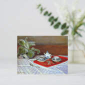 Carte Postale Monet - Le Tea Set (Debout devant)