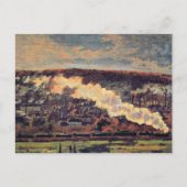 Carte Postale Monet - Le Train, 1872, (Devant)