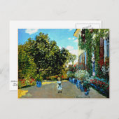 Carte Postale Monet - Maison de l'artiste à Argenteuil (Devant / Derrière)