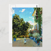 Carte Postale Monet - Maison de l'artiste à Argenteuil (Devant / Derrière)