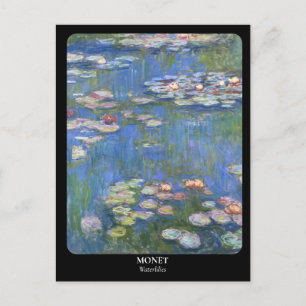 CARTE POSTALE MONET / NÉNUPHAR