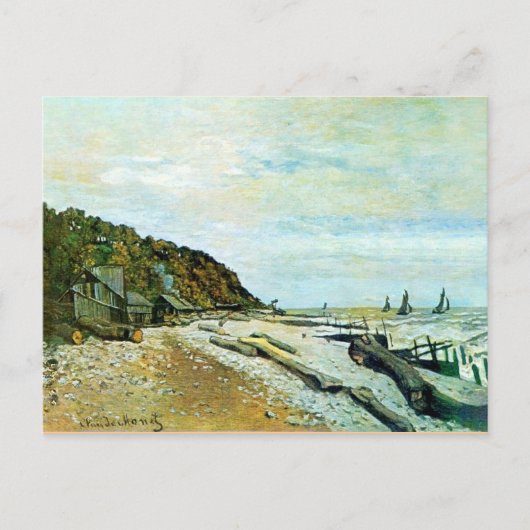 Carte Postale Monet - Parc nautique près de Honfleur (Devant)