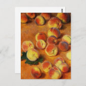 Carte postale Monet Peaches (Devant / Derrière)