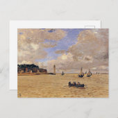 Carte Postale Monet - Phare de l'Hospice (Devant / Derrière)