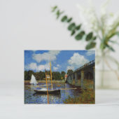 Carte Postale Monet - Pont routier à Argenteuil (Debout devant)
