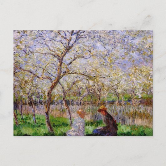 Carte Postale Monet - Printemps (Devant)