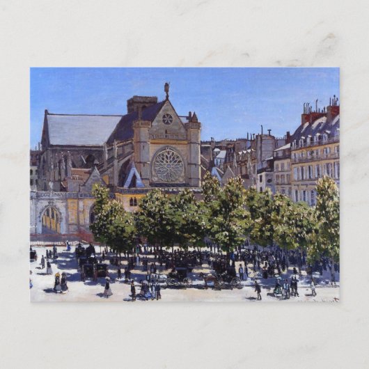 Carte Postale Monet - Saint Germain l'Lauxerrois (Devant)
