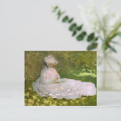 Carte postale Monet Springtime (Debout devant)