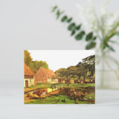 Carte Postale Monet - Une ferme en Normandie (Debout devant)