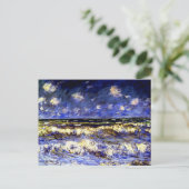 Carte Postale Monet - Une Mer Orageuse (Debout devant)
