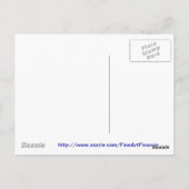 Carte Postale Monet Vase de Chrysanthèmes Fleurs (Dos)