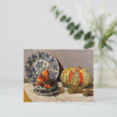 Carte Postale Monet - Vie morte avec Melon (Debout devant)