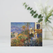 Carte Postale Monet - Villas à Bordighera (Debout devant)