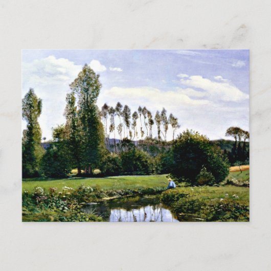 Carte Postale Monet - Vue sur Rouelles Le Havre (Devant)