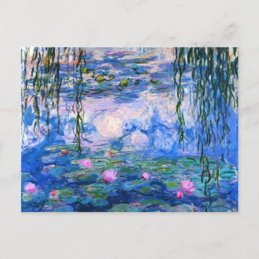Carte postale Monet Water Lilies (Devant)