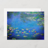 Carte Postale Monet Water Lilies 1906 (Devant / Derrière)