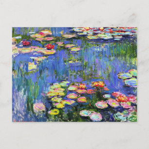 Carte Postale Monet - Water Lilies, 1916,