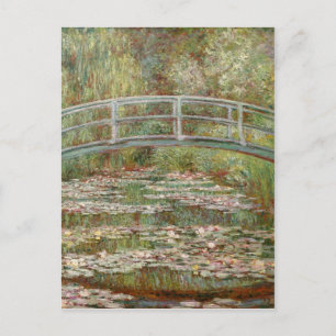 Carte Postale Monet's "Bridge Over a Pond of Water Lilies" 1899