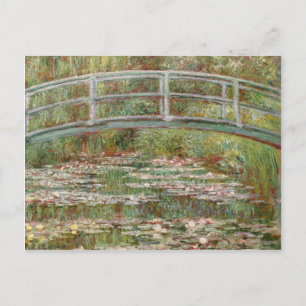 Carte Postale Monet's "Bridge Over a Pond of Water Lilies" 1899