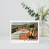 Carte Postale Mongolie costumes femmes (Debout devant)