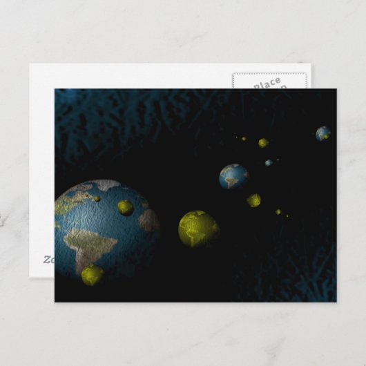 Carte Postale Monica Teigen Design (Devant / Derrière)