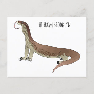 Carte Postale Monitor lizard