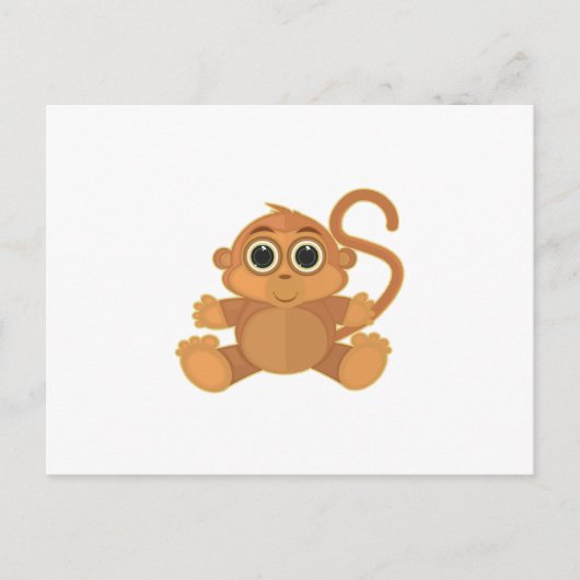 Carte Postale Monkey (Devant)